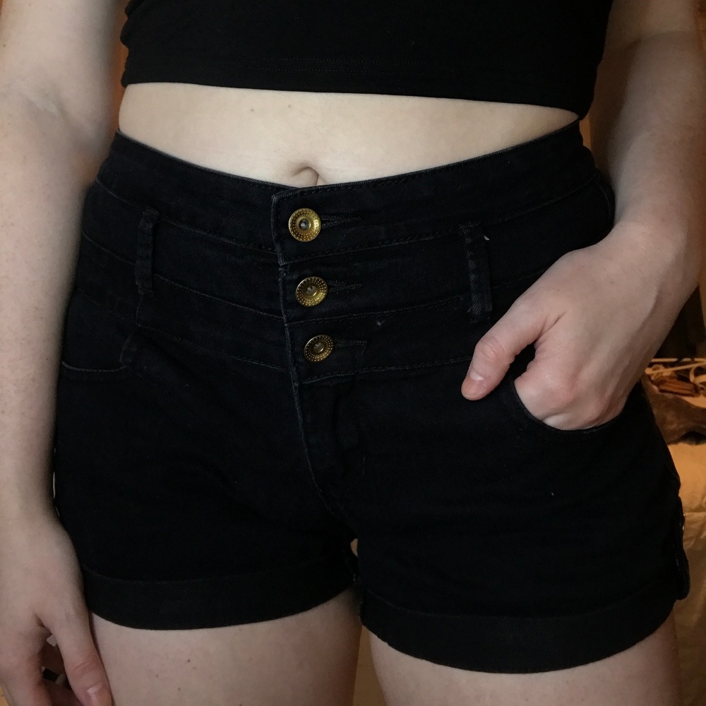 Rufuge Black Shorts